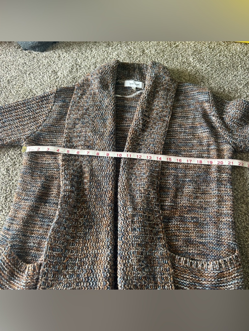 [John + Jenn] Multicolor Open Cardigan - Picture 7 of 8